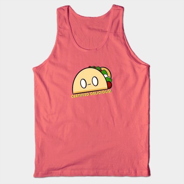 Taco tuesday-certified delicious cartoon design Tank Top by Cuteful
